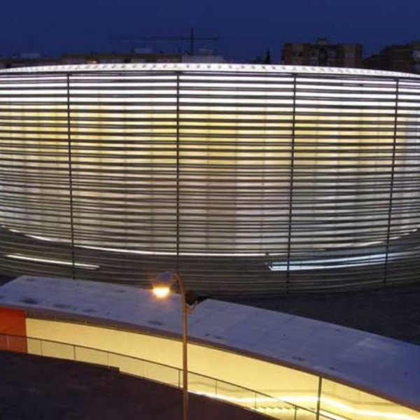 Façade of the Badajoz Conference Center Using GFRP Profiles