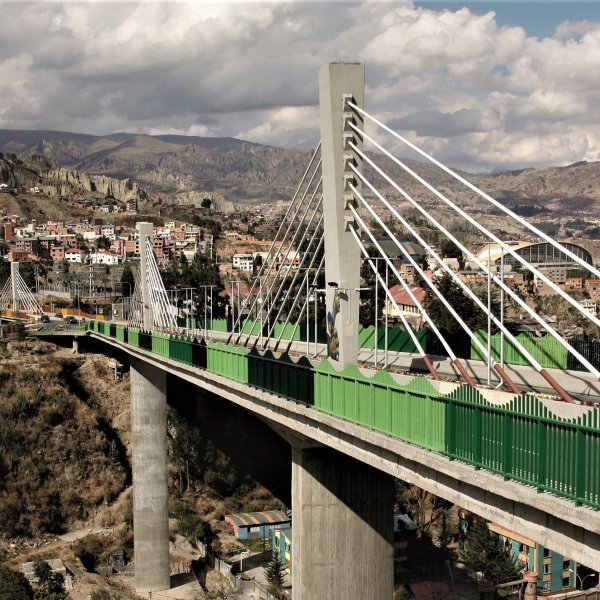 Trillizos, “The Triplets” Extradosed Road Bridges
